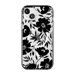Dark Fantasy | Contrast Floral Case iPhone Case get.casely Clear + MagSafe® iPhone 15 Plus 