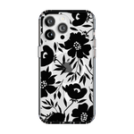 Dark Fantasy | Contrast Floral Case iPhone Case get.casely Clear + MagSafe® iPhone 15 Pro Max 