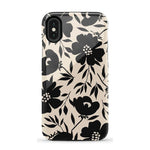 Dark Fantasy | Contrast Floral Case iPhone Case get.casely Essential iPhone X / XS 