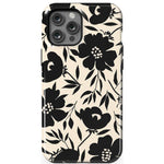 Dark Fantasy | Contrast Floral Case iPhone Case get.casely Essential + MagSafe® iPhone 12 Pro Max