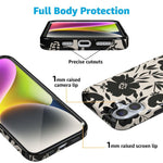 Dark Fantasy | Contrast Floral Case iPhone Case get.casely 