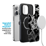 Dark Fantasy | Contrast Floral Case iPhone Case get.casely 