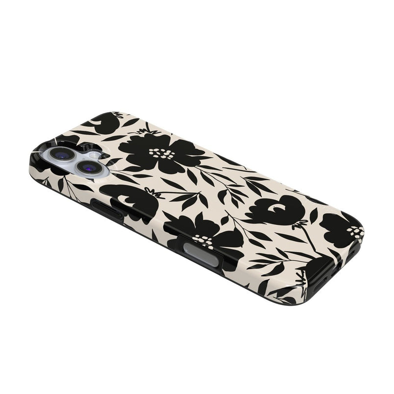 Dark Fantasy | Contrast Floral Case iPhone Case get.casely 