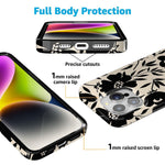 Dark Fantasy | Contrast Floral Case iPhone Case get.casely 