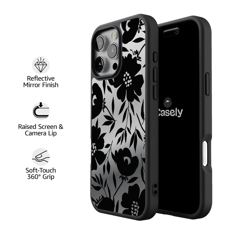 Dark Fantasy | Contrast Floral Case iPhone Case get.casely 