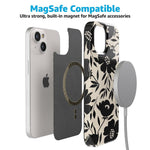 Dark Fantasy | Contrast Floral Case iPhone Case get.casely 