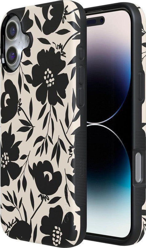 Dark Fantasy | Contrast Floral Case iPhone Case get.casely 