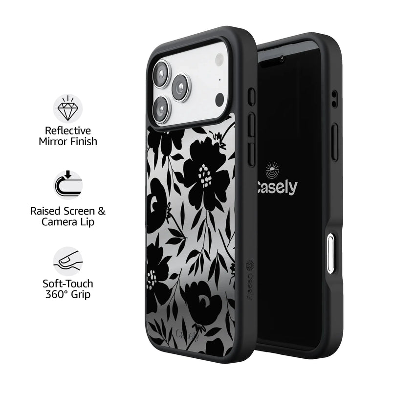 Dark Fantasy | Contrast Floral Case iPhone Case get.casely 