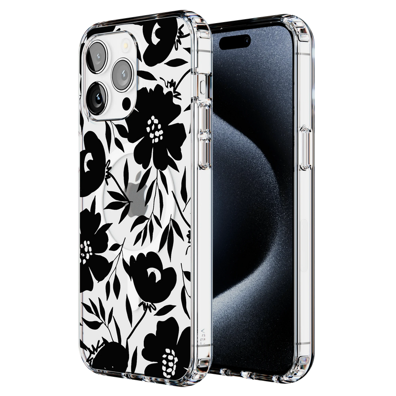 Dark Fantasy | Contrast Floral Case iPhone Case get.casely 