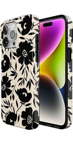 Dark Fantasy | Contrast Floral Case iPhone Case get.casely 