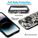 Dark Fantasy | Contrast Floral Case iPhone Case get.casely 