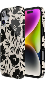 Dark Fantasy | Contrast Floral Case iPhone Case get.casely 