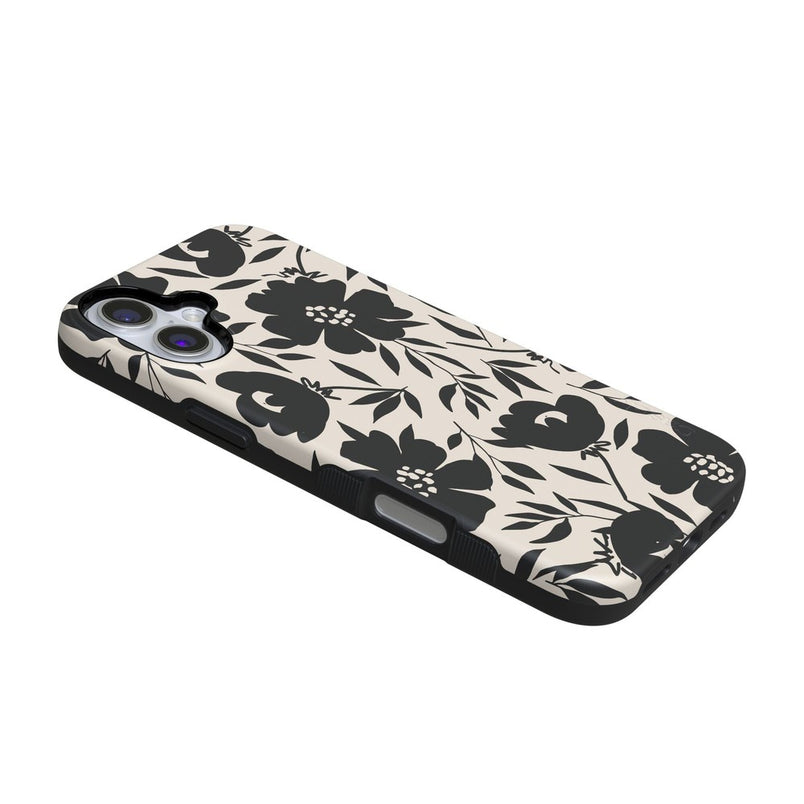 Dark Fantasy | Contrast Floral Case iPhone Case get.casely 