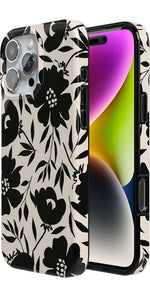 Dark Fantasy | Contrast Floral Case iPhone Case get.casely 