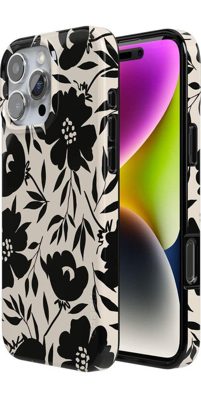 Dark Fantasy | Contrast Floral Case iPhone Case get.casely 