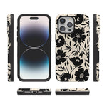 Dark Fantasy | Contrast Floral Case iPhone Case get.casely 