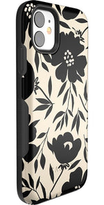 Dark Fantasy | Contrast Floral Case iPhone Case get.casely 