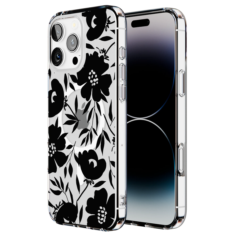 Dark Fantasy | Contrast Floral Case iPhone Case get.casely 