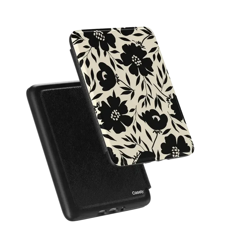 Dark Fantasy | Contrast Floral Kindle Case Kindle Case get.casely 