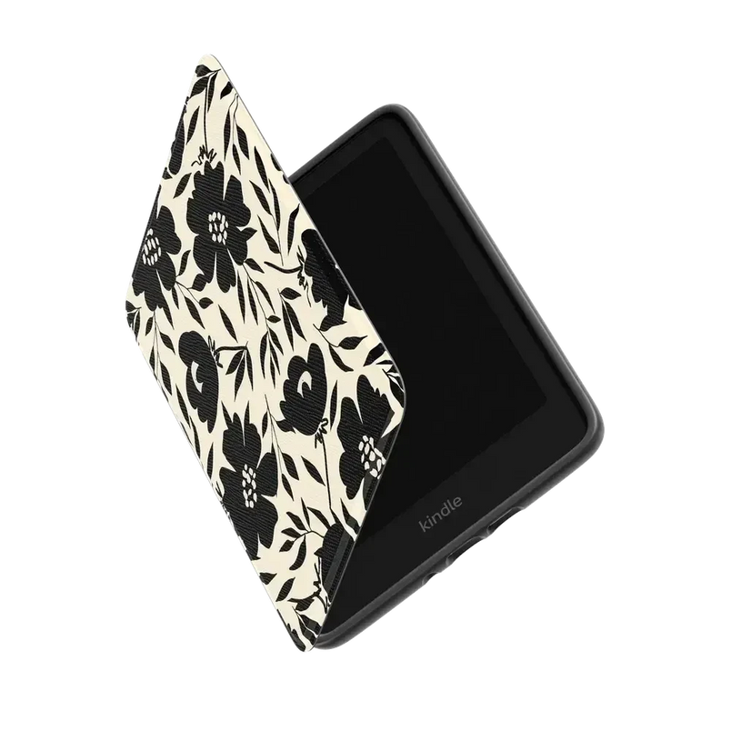 Dark Fantasy | Contrast Floral Kindle Case Kindle Case get.casely 