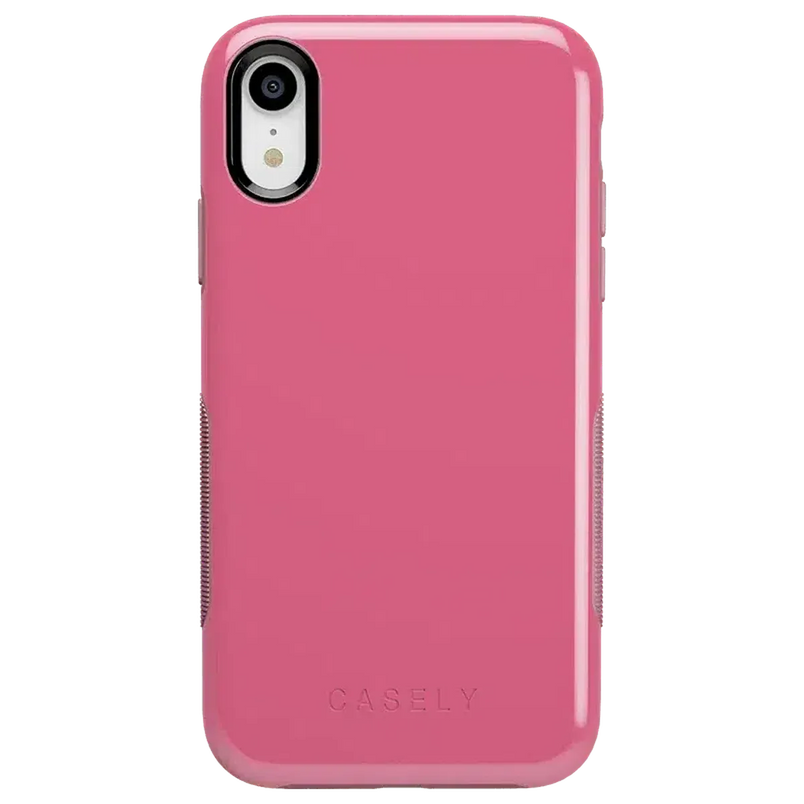 Dark Pink on Pink | Ultra-Protective Bold Case iPhone Case get.casely 