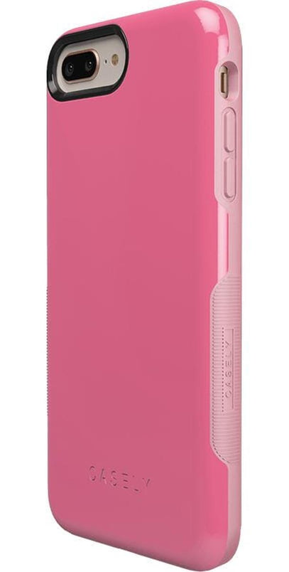 Dark Pink on Pink | Ultra-Protective Bold Case iPhone Case get.casely 