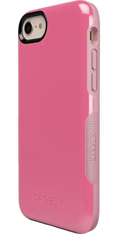Dark Pink on Pink | Ultra-Protective Bold Case iPhone Case get.casely 