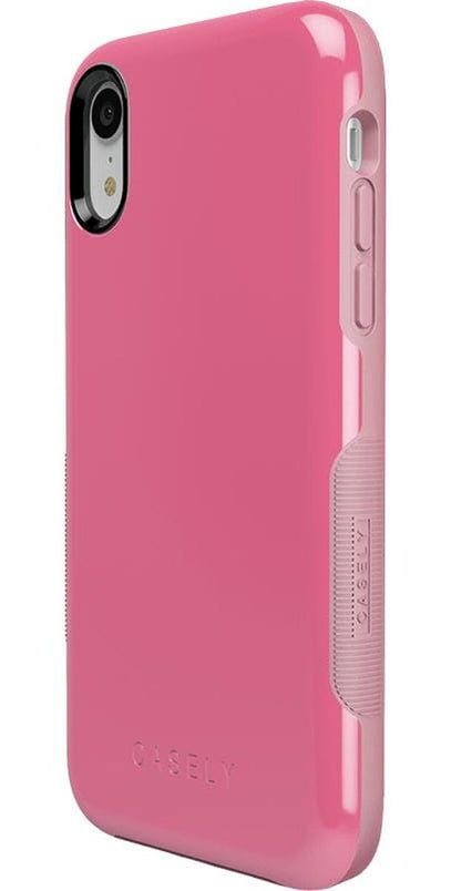 Dark Pink on Pink | Ultra-Protective Bold Case iPhone Case get.casely 