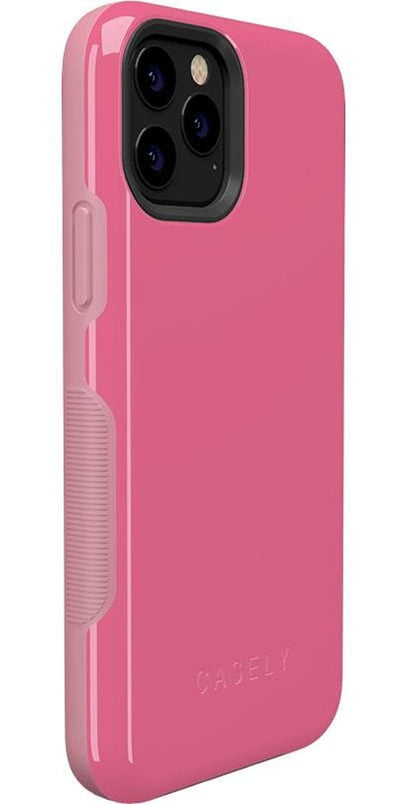 Dark Pink on Pink | Ultra-Protective Bold Case iPhone Case get.casely 
