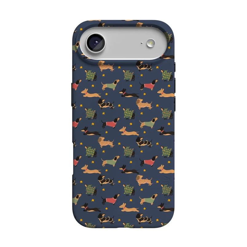 Dashing Doxies | Dachshund Dog Case Phone Case Casetry Classic + MagSafe® iPhone 17 Air 