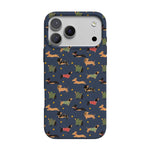 Dashing Doxies | Dachshund Dog Case Phone Case Casetry Classic + MagSafe® iPhone 17 Pro Max 