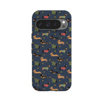 Dashing Doxies | Dachshund Dog Case Phone Case Casetry Essential + MagSafe® Google Pixel 10 Pro 