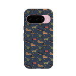 Dashing Doxies | Dachshund Dog Case Phone Case Casetry Essential + MagSafe® Google Pixel 10 