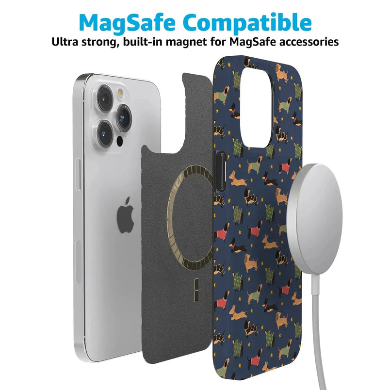Dashing Doxies | Dachshund Dog Case Phone Case Casetry 