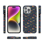 Dashing Doxies | Dachshund Dog Case Phone Case Casetry 