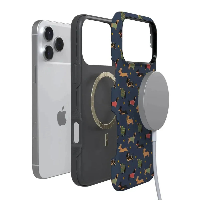Dashing Doxies | Dachshund Dog Case Phone Case Casetry