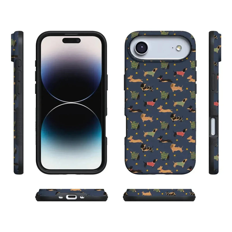 Dashing Doxies | Dachshund Dog Case Phone Case Casetry 