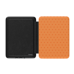 On the Dot | Orange Polka Dot Kindle Case