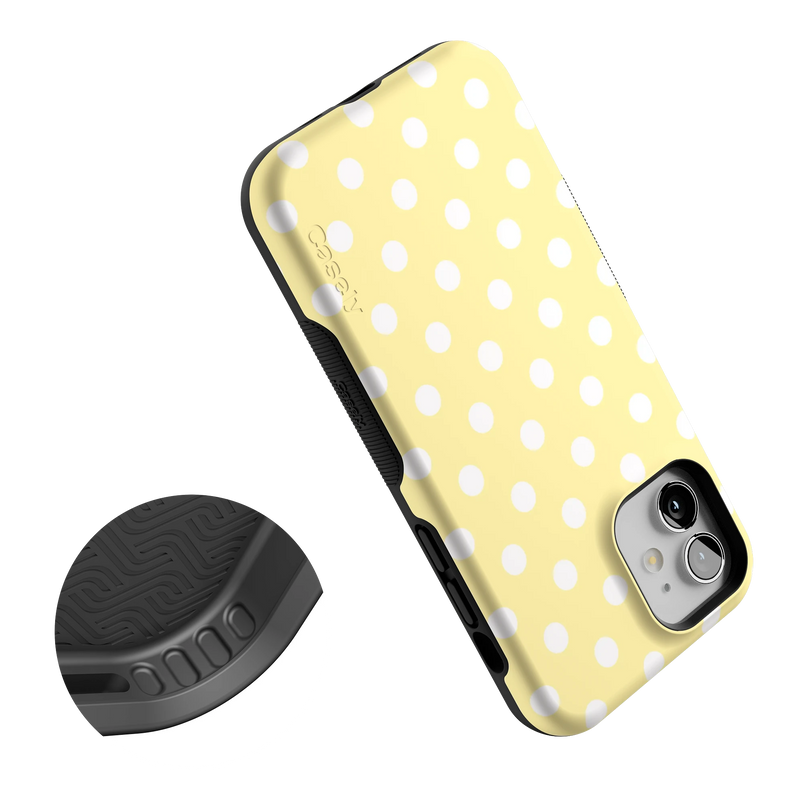 Spotted in SoHo | Yellow Polka Dot Case