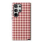 Sweet Jam | Red Gingham Case - Galaxy S24 Ultra