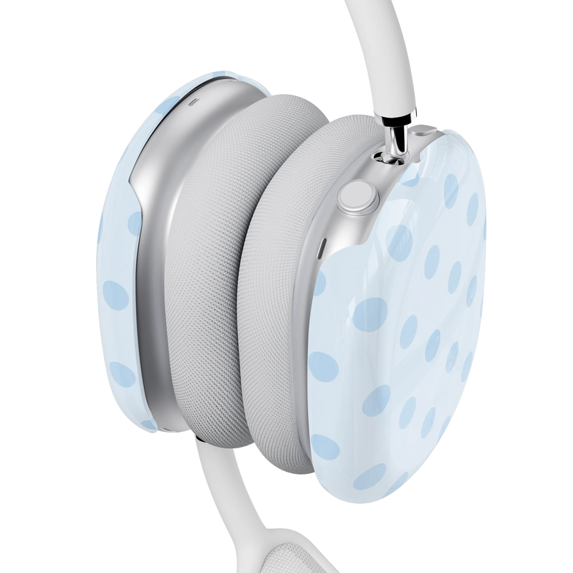 Spotted in SoHo | Light Blue Polka Dot AirPods Max Case
