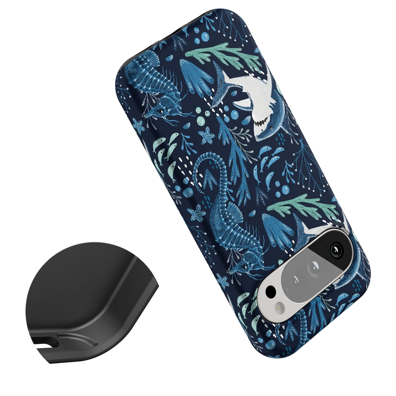 Midnight Reef | Shark Print Case
