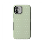 On the Dot | Green Polka Dot Case
