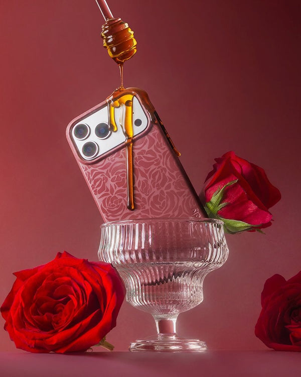 Bordeaux Rose | Moody Monochrome Case