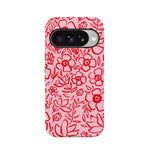 Blush Garden | Floral Doodle Case
