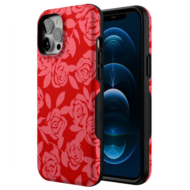 Final Rose | Red & Pink Floral Case