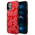 Final Rose | Red & Pink Floral Case