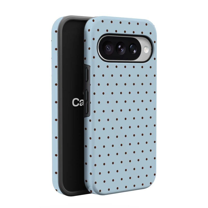 On the Dot | Blue Polka Dot Case