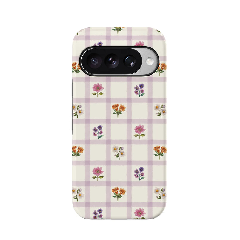 Meadow Check | Floral Gingham Case