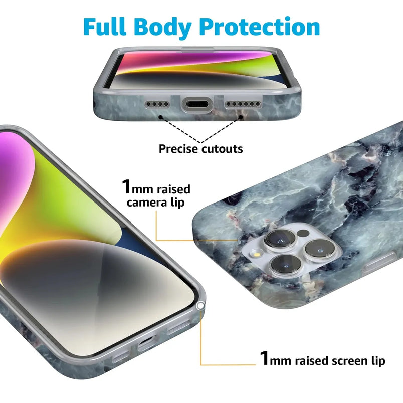 Deep Sea | Blue Marble Case iPhone Case get.casely 